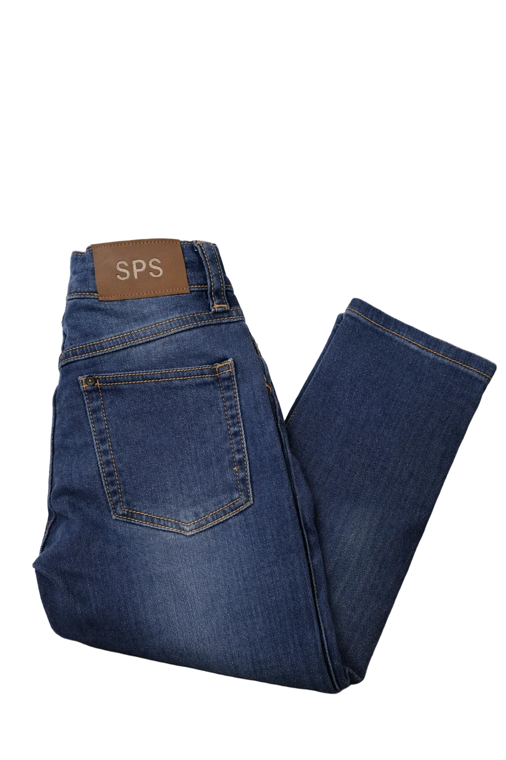 SPS kids comfort denim jeans folded view